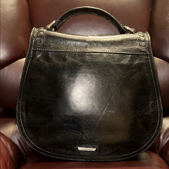 Rebecca Minkoff Leather Vanity Saddle Bag - Picture 4 of 16